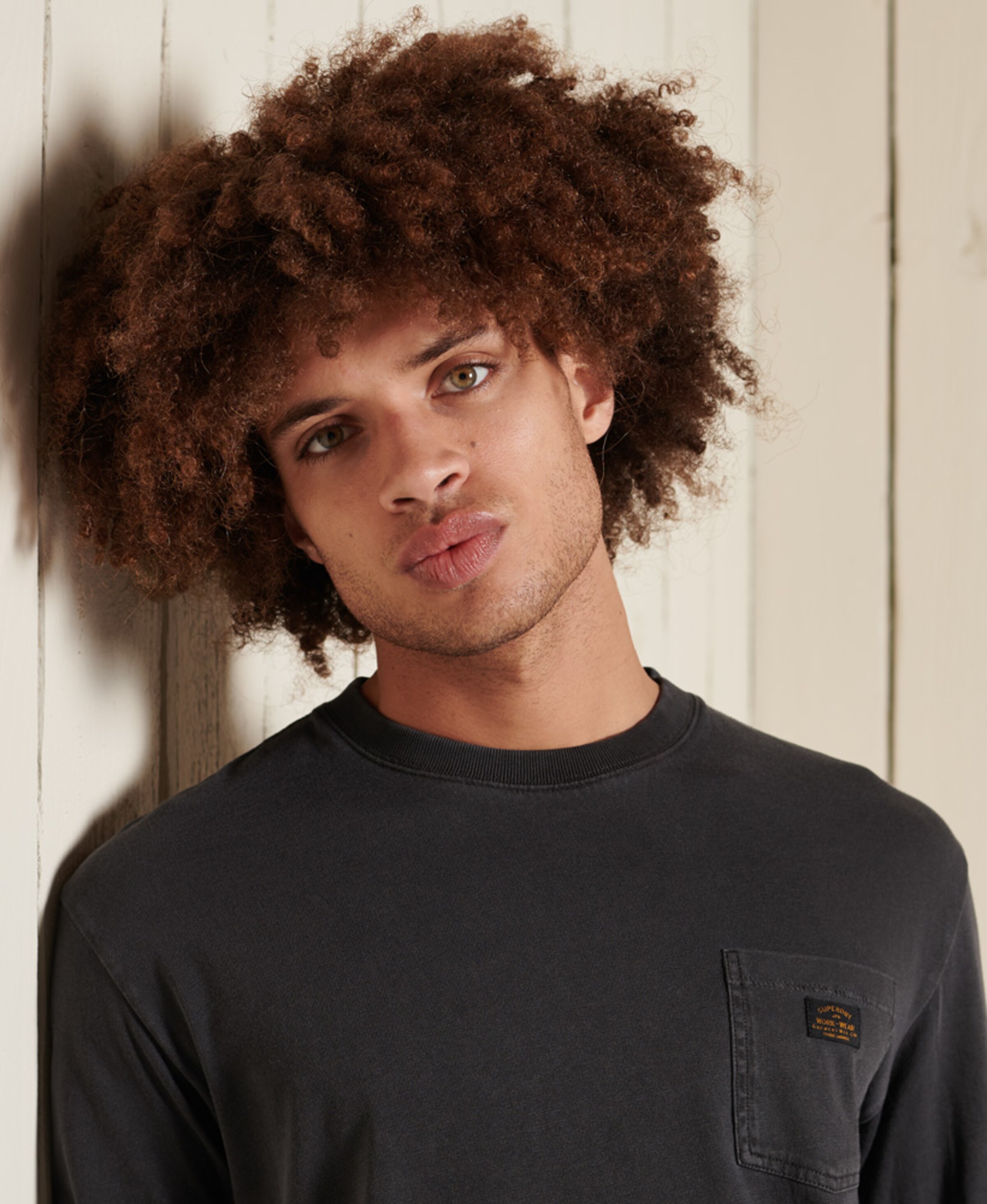 Männer Shirts Superdry Shirt in Schwarz - UF24231 Männer Shirts Superdry Shirt in Schwarz - UF24231