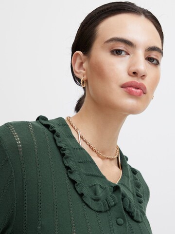 Cardigan ' Fantine ' ICHI en vert