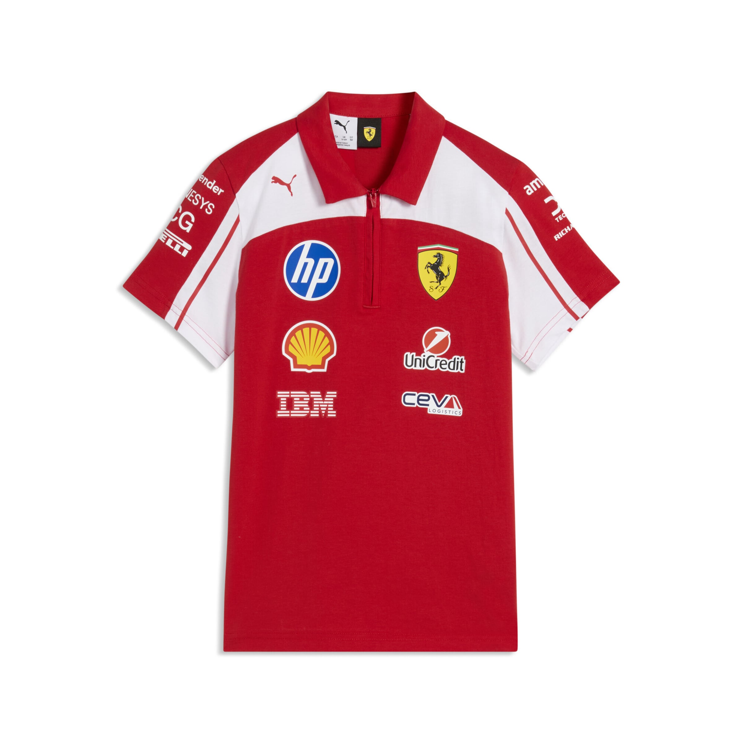 PUMA Funktionsshirt 'Scuderia Ferrari HP Replica' in Rot: Vorderseite