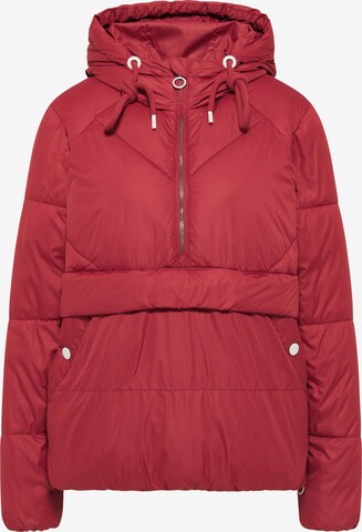 DreiMaster Maritim Winter Jacket in Red: front