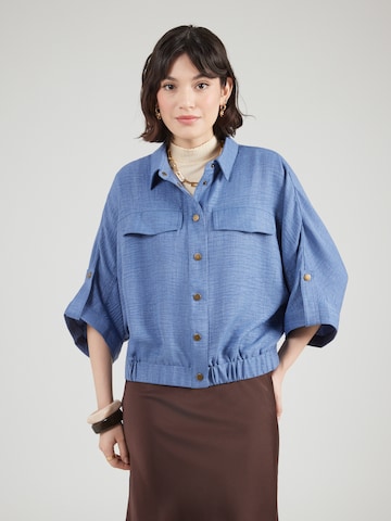 Soyaconcept Φθινοπωρινό και ανοιξιάτικο μπουφάν 'CHARISSA' σε μπλε: μπροστά