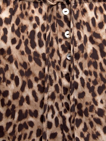 Regular Pantalon Pull&Bear en marron