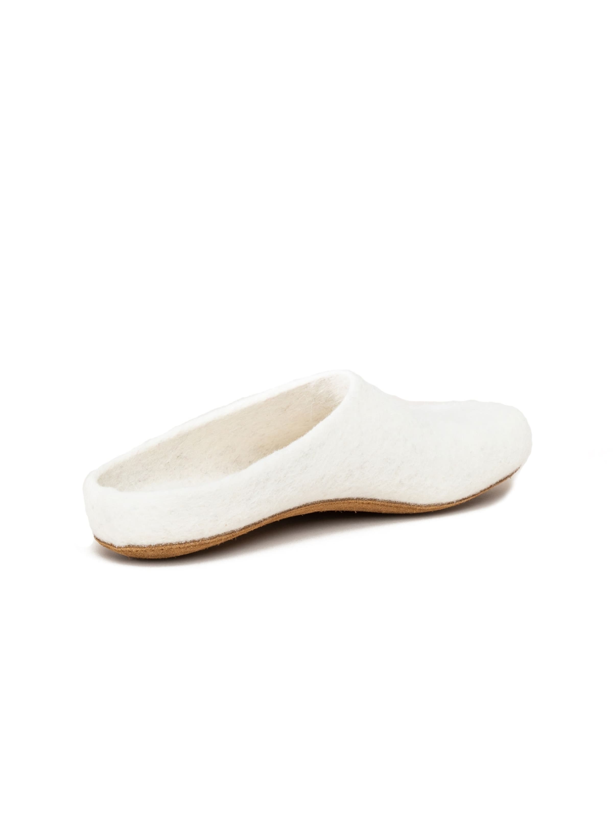 MagicFelt Hausschuh 'Filzpantoffel Magicfelt 713'‌‌‌‌‌‌‌‌‌ in Weiß