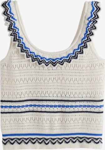 Next Neuletoppi värissä valkoinen: etupuoli