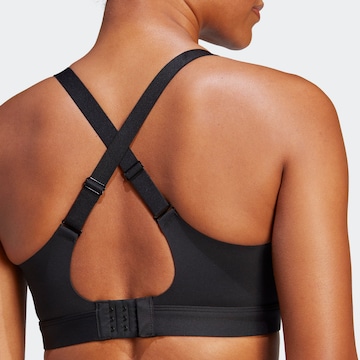 ADIDAS PERFORMANCE High Support Sports Bra 'Tailored Impact Luxe High-Support' in Black