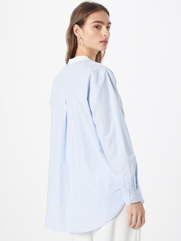 MORE & MORE Bluse in Blau