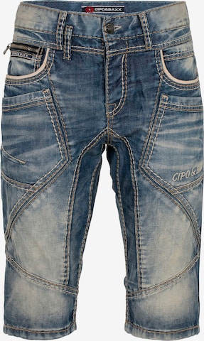 CIPO & BAXX Regular Jeans 'CRUZ' in Blauw: voorkant