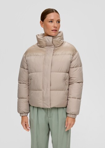 s.Oliver Übergangsjacke in Beige: predná strana