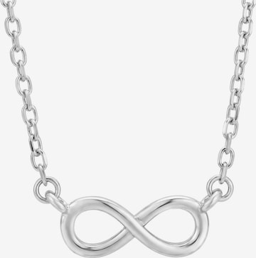 Sofia Milani Necklace 'Infinity' in Silver: front