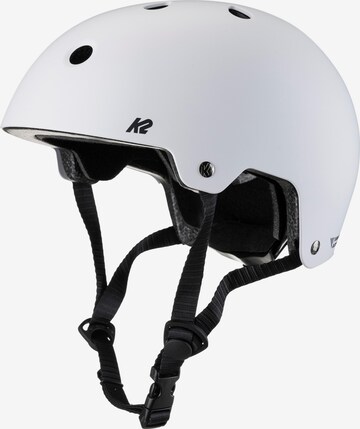 K2 Helmet 'VARSITY' in White: front