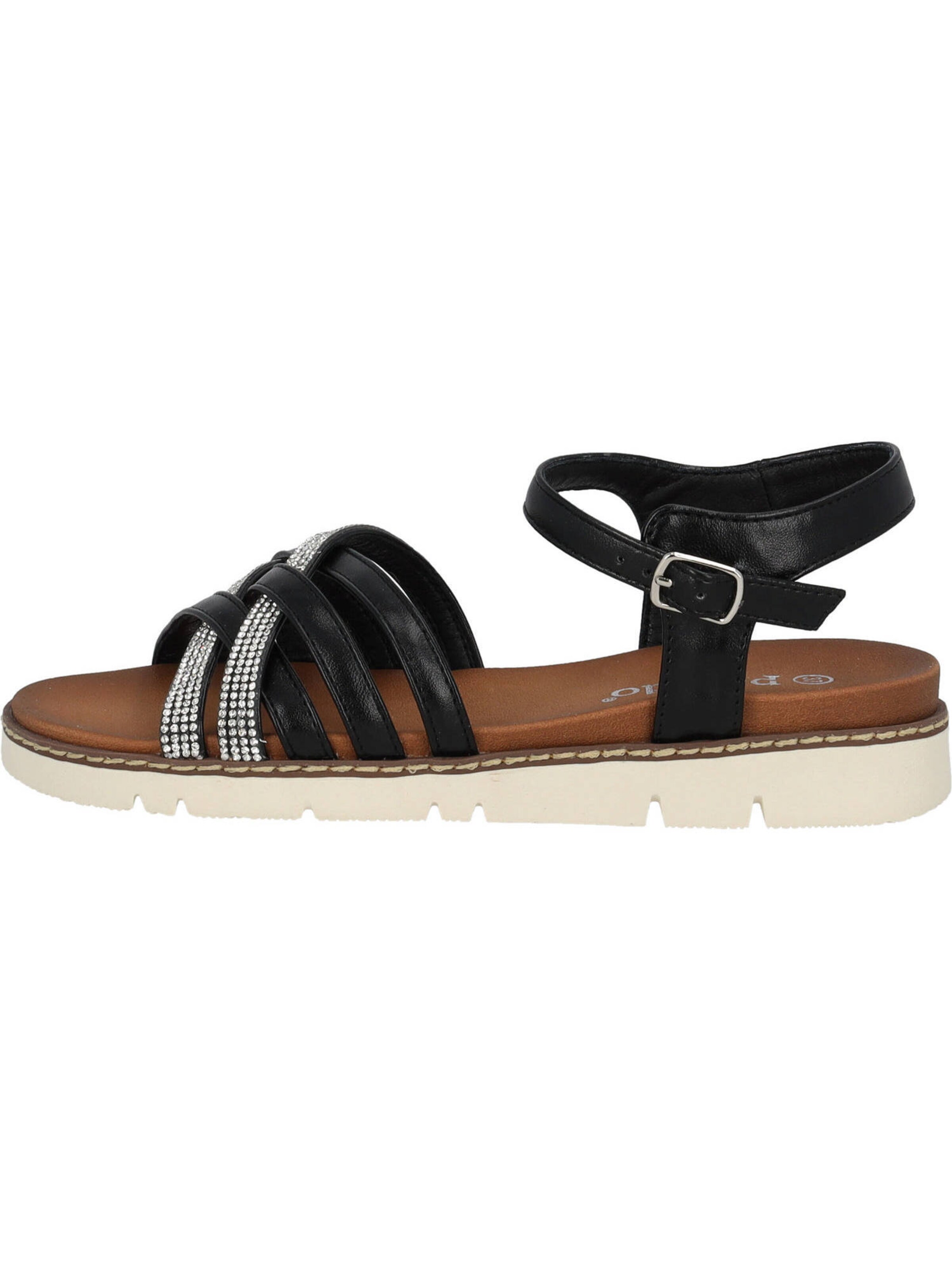 Palado Sandaler 'Gieh' i sort: forside