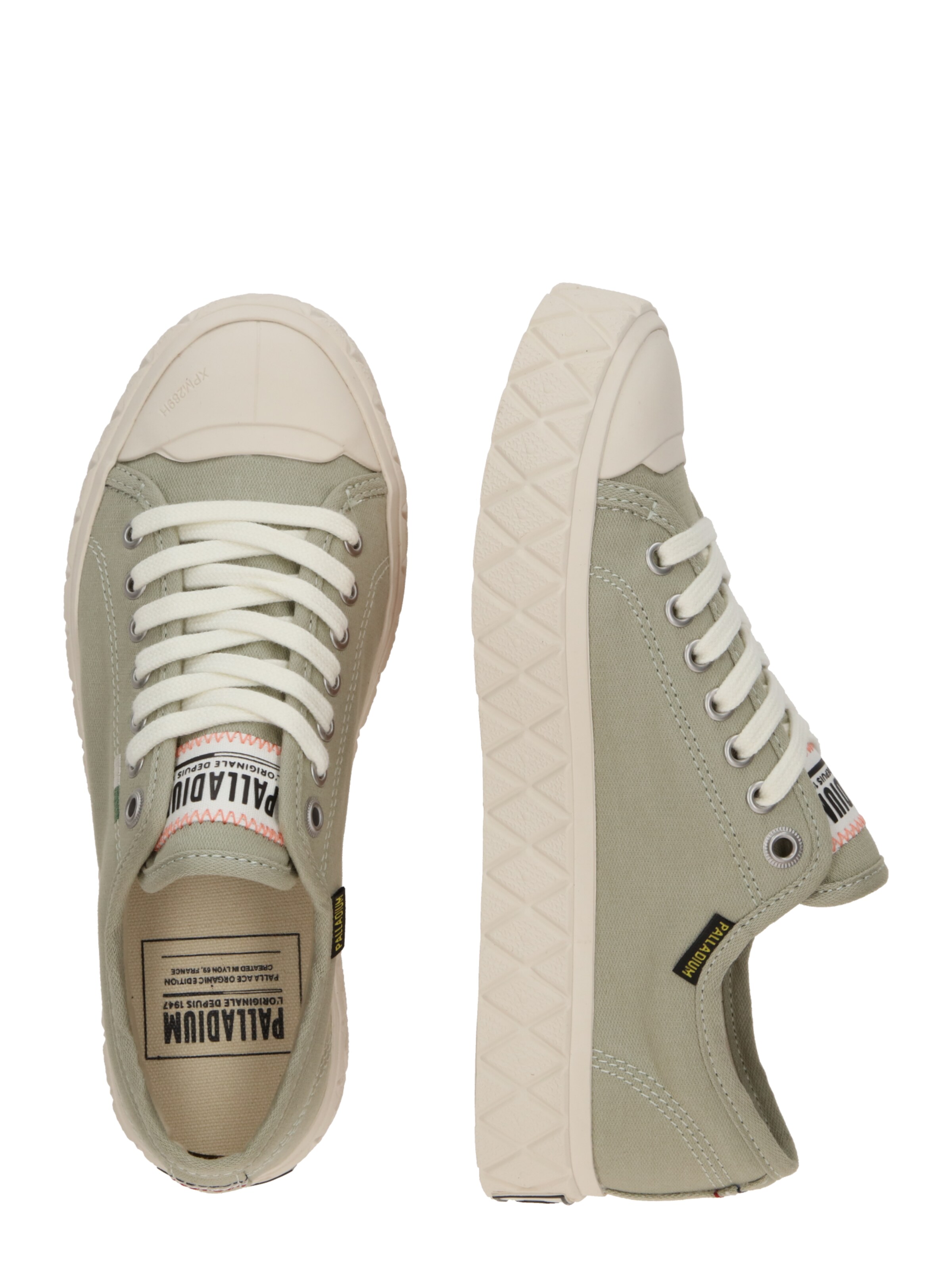 Baskets basses 'Palla Ace' Palladium en vert