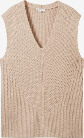 Tops en tricot TOM TAILOR en rose : devant