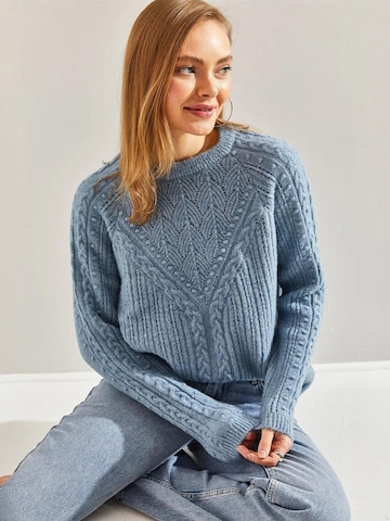 Bianco LucciPulover 'Pullover' - plava boja