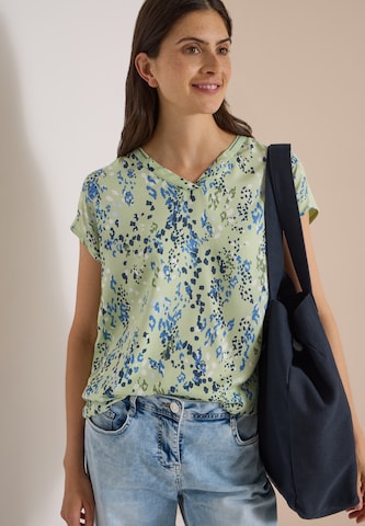 CECIL - Camiseta en verde: frente