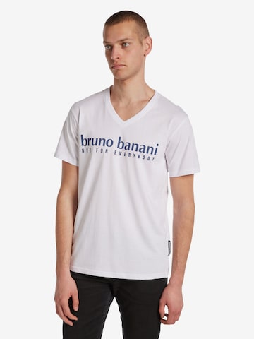 BRUNO BANANI Shirt 'Battle' in White: front