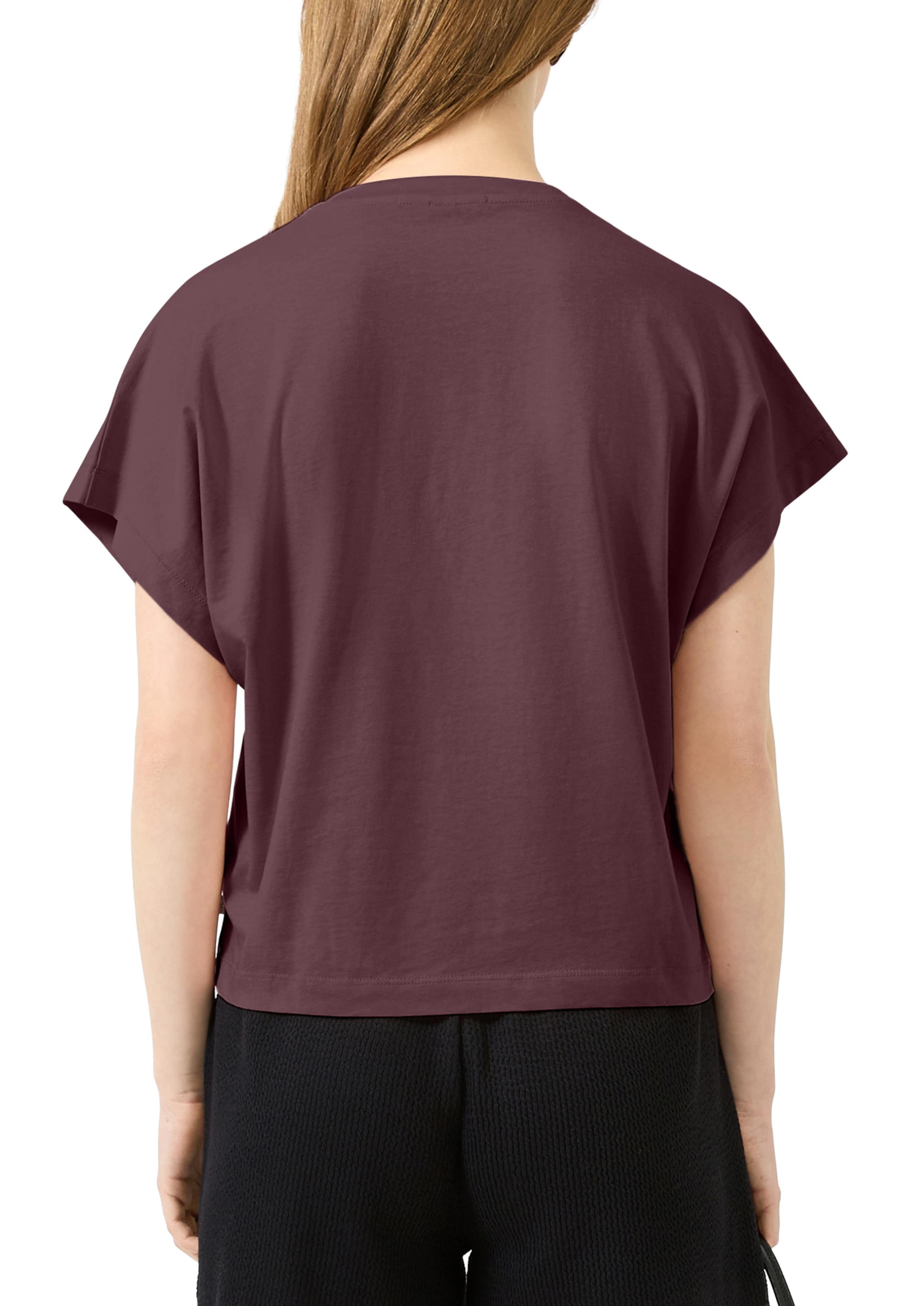 QS T-Shirt in Rot