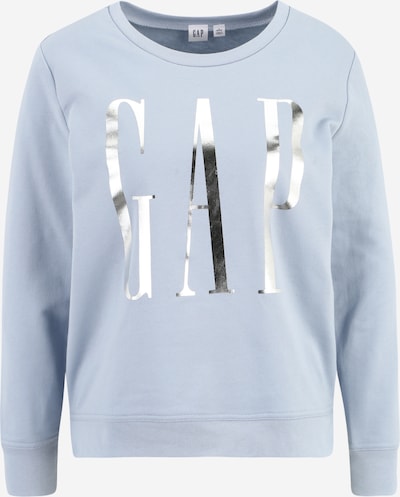 Gap Petite Sweater majica u svijetloplava / srebro, Pregled proizvoda