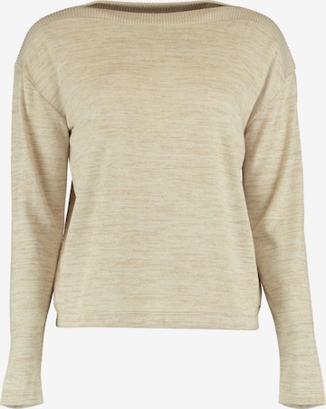 Hailys T-shirt 'Paola' i beige: framsida