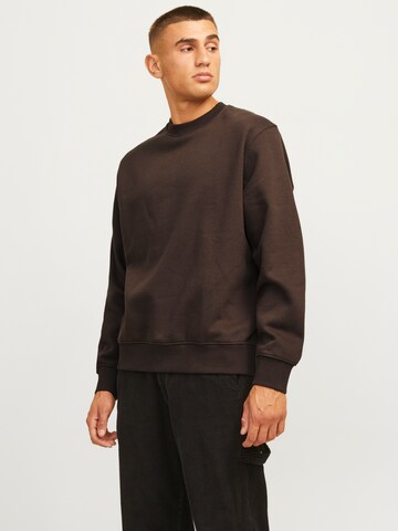 JACK & JONES Μπλούζα φούτερ 'JJEUrban Edge' σε καφέ: μπροστά