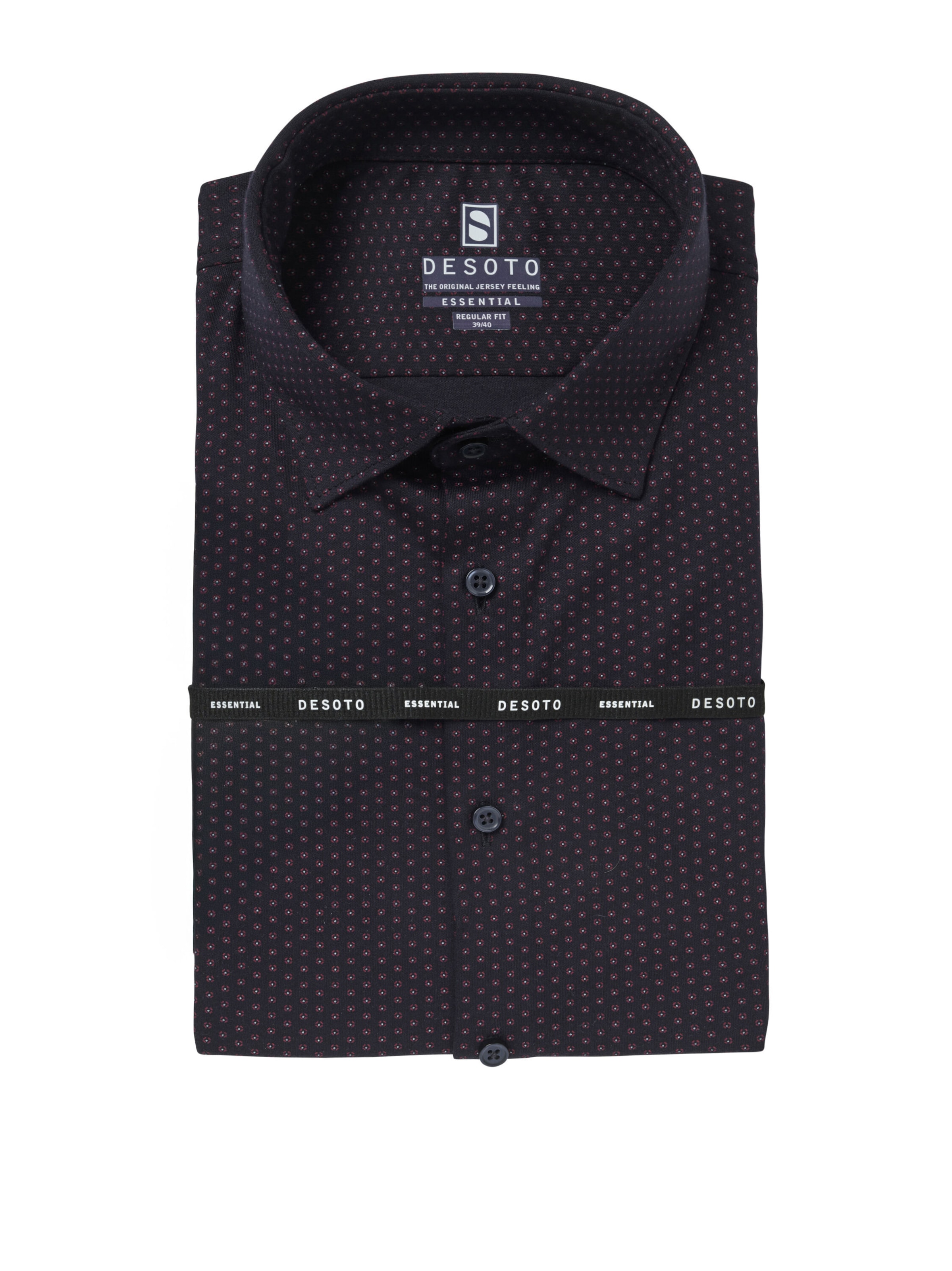 Coupe regular Chemise DESOTO en bleu : devant