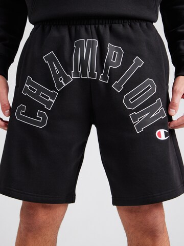 Champion Authentic Athletic Apparel Свободный крой Штаны в Черный