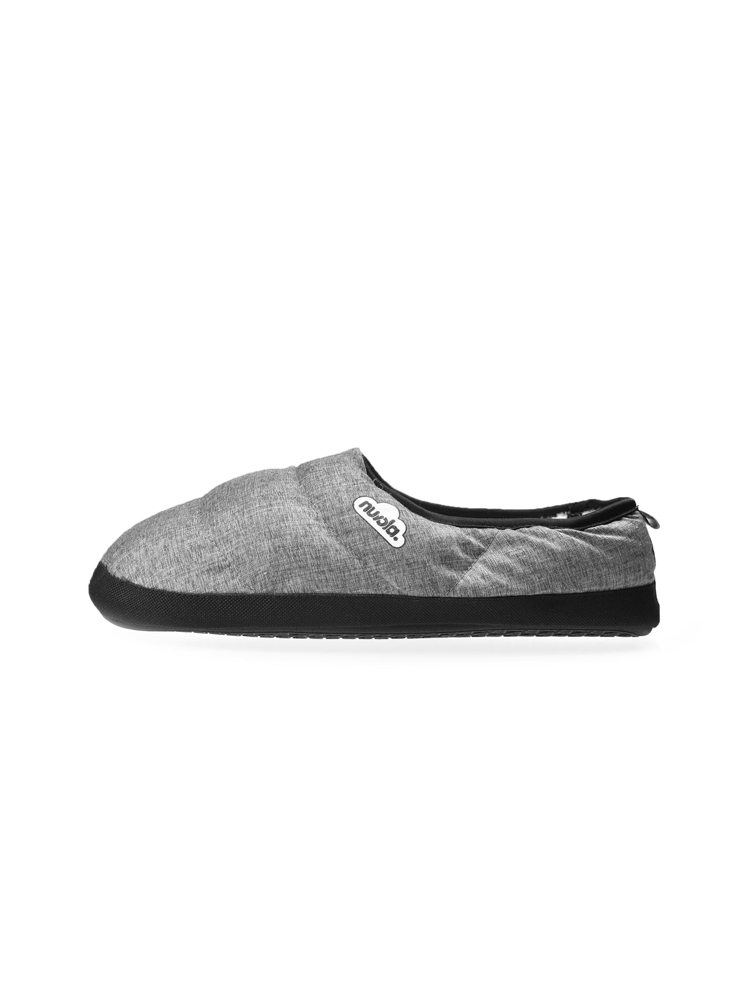 Nuvola. Slipper 'Marbled Chill' in Grey: front