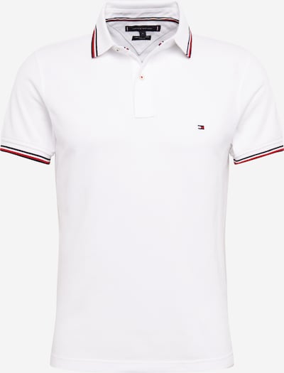 TOMMY HILFIGER T-Shirt en bleu nuit / rouge / blanc cassé, Vue avec produit