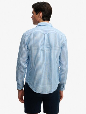 Superdry Regular Fit Hemd‌‌‌‌‌‌‌‌ in Blau