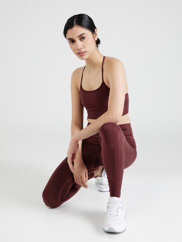 Hummel Бюстье Спортивный топ 'Tiffy' в Коричневый