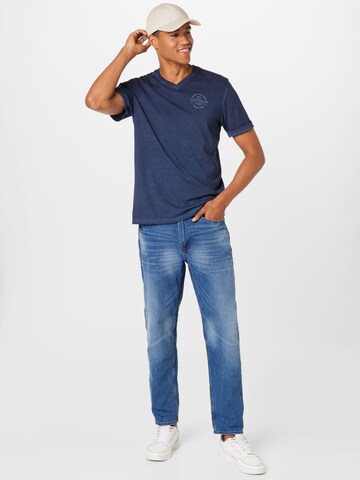 TOM TAILOR T-Shirt in Blau