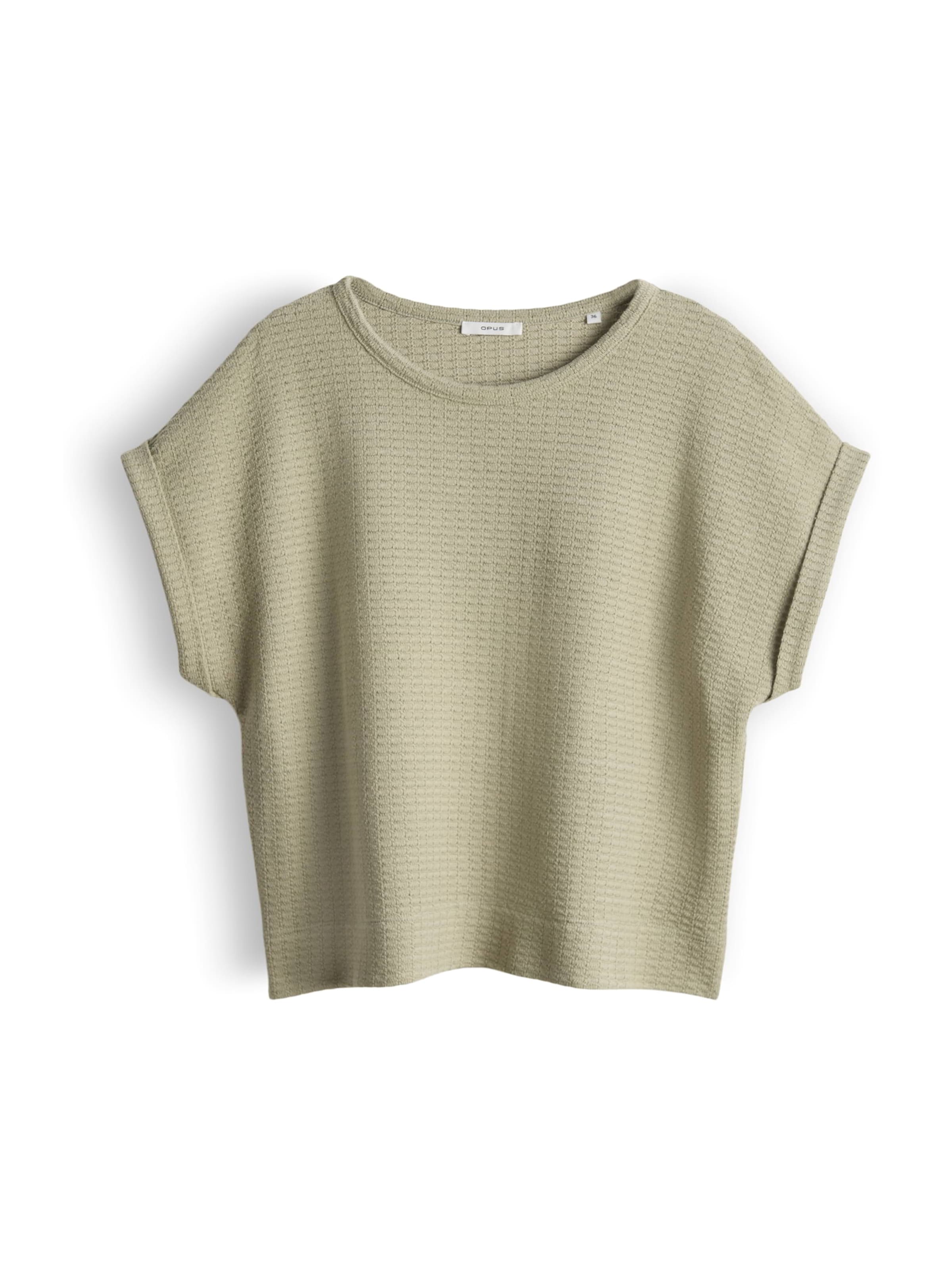 OPUS Sweater 'Sishell' in Green: front