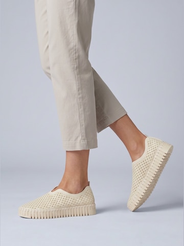 ILSE JACOBSEN Slip On 'Tulip' i beige: forside
