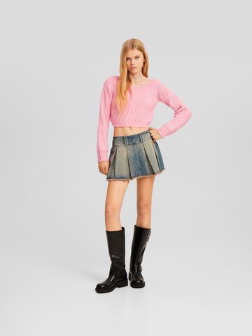 Bershka Pullover in Pink