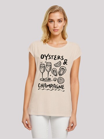 F4NT4STIC Shirt in Beige: front
