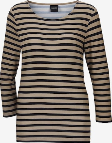 T-shirt MADELEINE en noir : devant