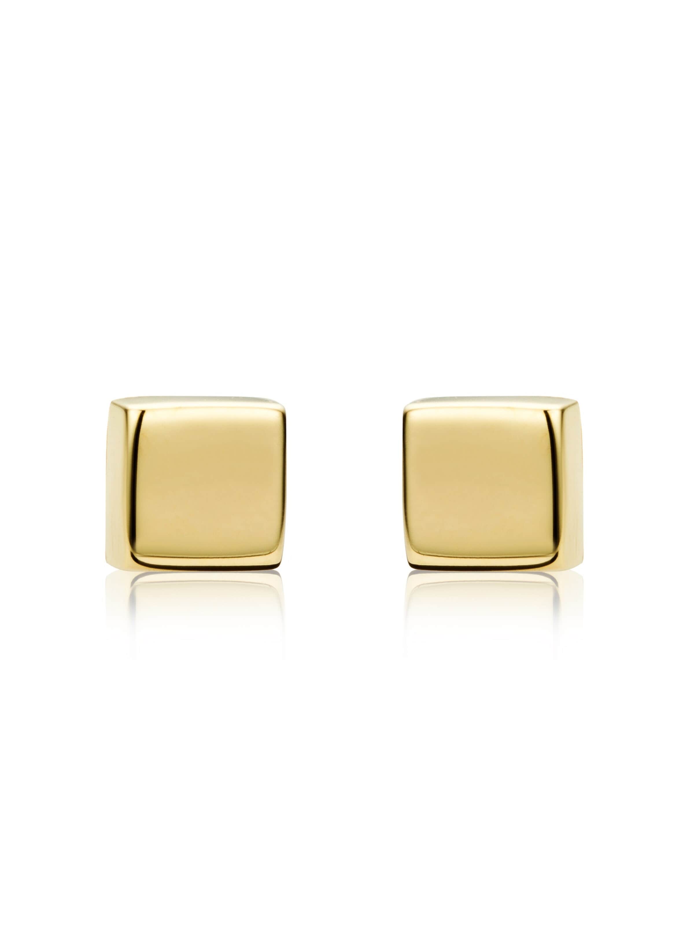 DIAMANT LETERNEL Earrings 'Ohrstecker aus 375 Gelbgold' in Gold