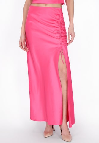 faina - Falda 'Festive' en rosa: frente