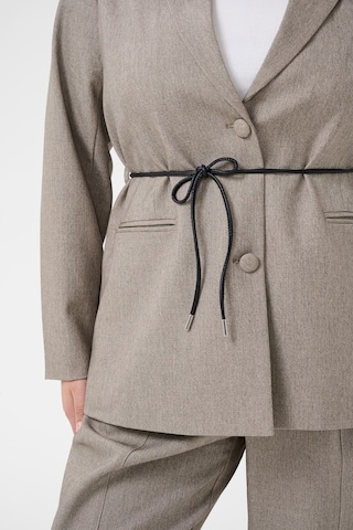 KAFFE CURVE Blazers 'Tilda' in Grijs