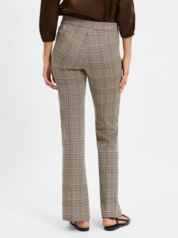 Cambio Bootcut Hose in Mischfarben