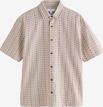 Next Regular Fit Paita värissä ruskea: etupuoli