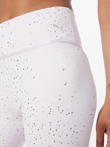 Skinny Pantalon de sport 'Stardust' PUMA en blanc