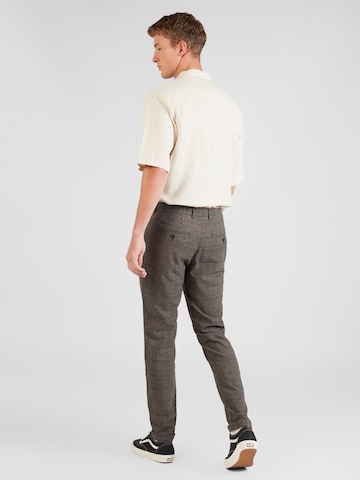 Matinique Regular Chino Pants 'Liam' in Brown