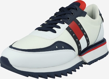 Tommy Jeans - Zapatillas deportivas bajas en blanco: frente