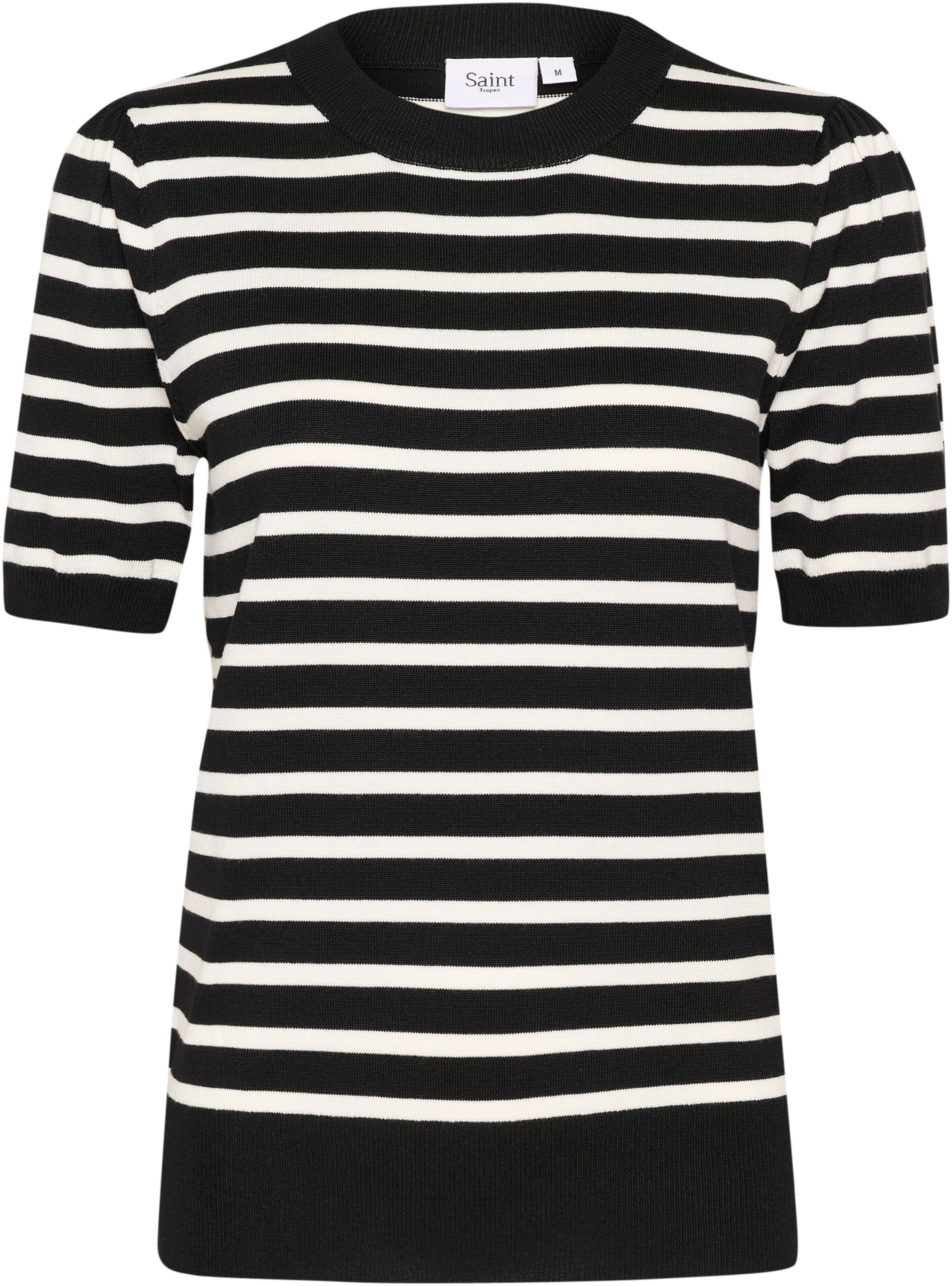 SAINT TROPEZ Pullover in Schwarz: Vorderseite