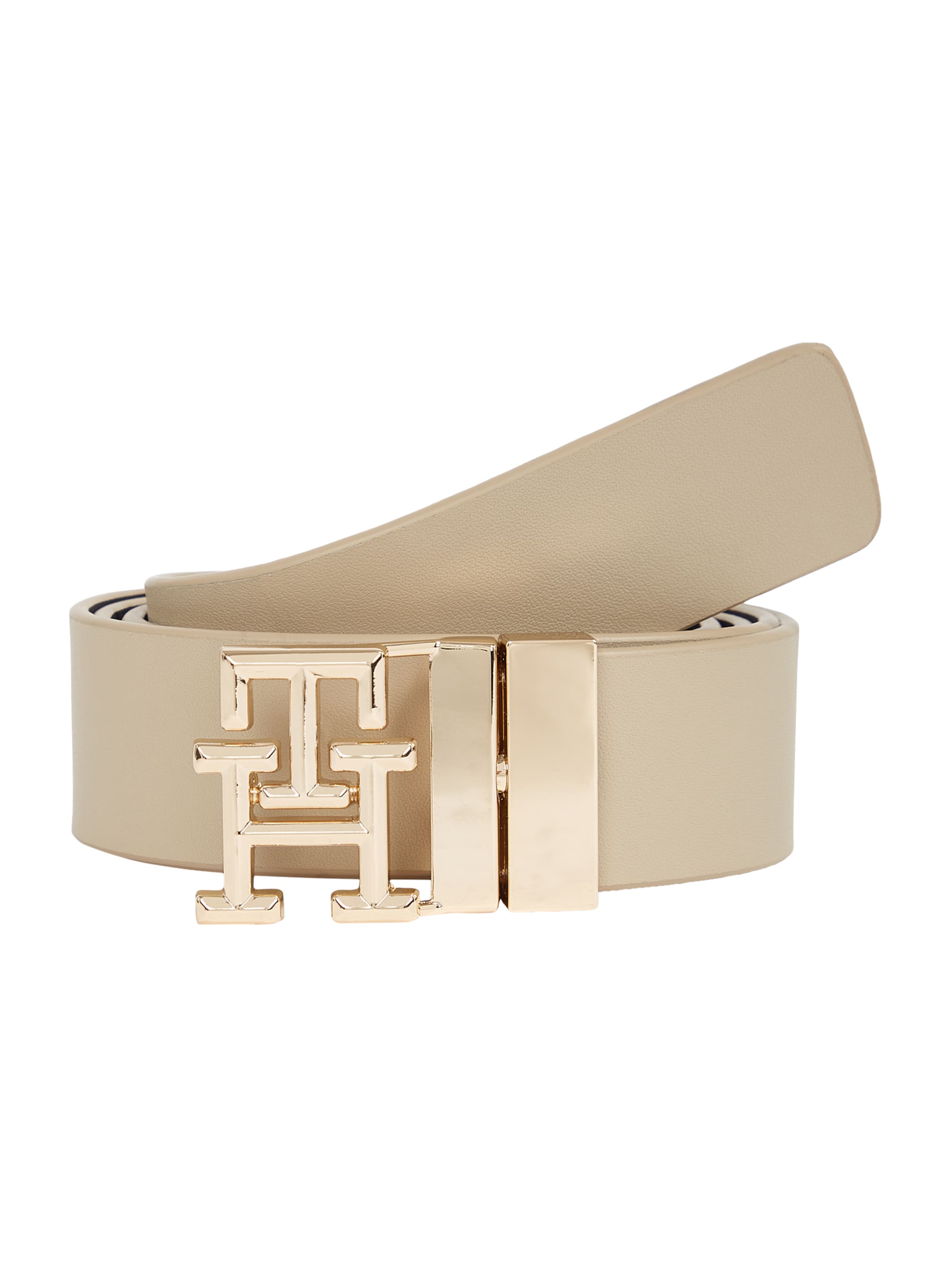 TOMMY HILFIGER Belt in Beige: front