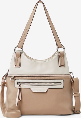 Borsa a spalla 'Jule' di TOM TAILOR in beige: frontale