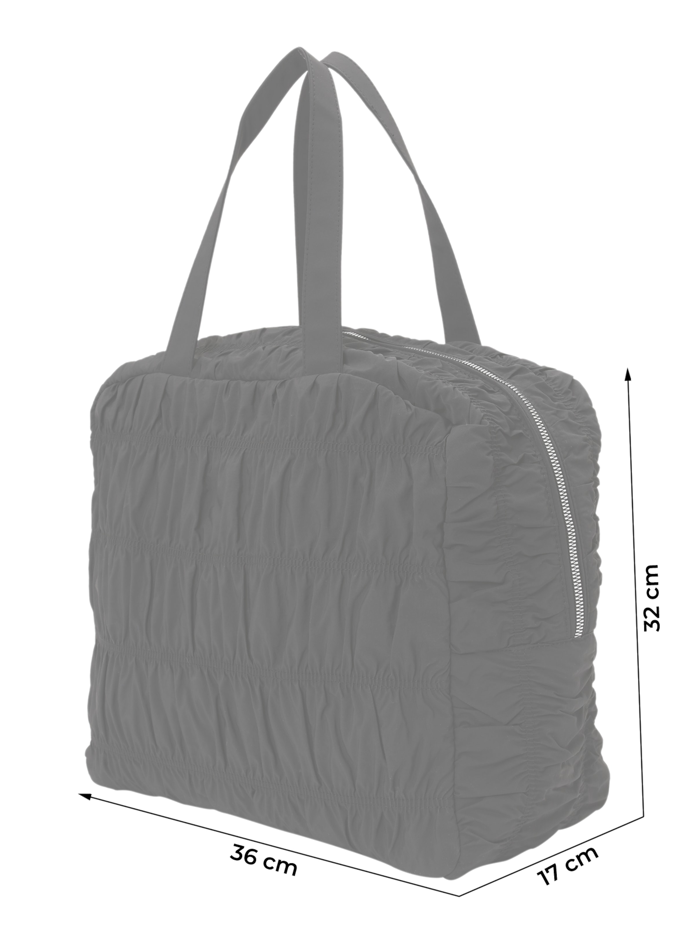 Monki Shopper táska - fekete