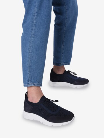 Slip on Baldinini en bleu : devant