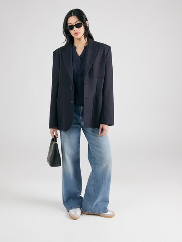 Camicia da donna di Sublevel in blu